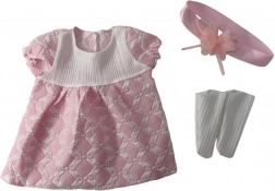 Rochii roz pentru păpuși 40 - 43 cm