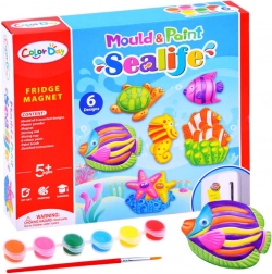 Set creativ magneți cu tematică din lumea acvatică