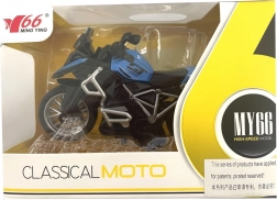 Motocicletă cu mecanism de întindere 1:14