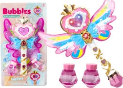 Baghetă pentru făcut bule de săpun cu aripi Lumini Sunete