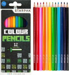 set de creioane colorate pixel