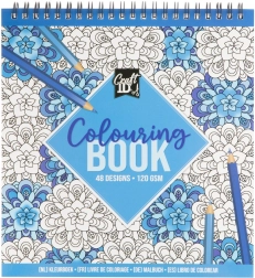 Carte de colorat Albastră 21x20 cm