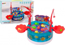 Joc magnetic de îndemânare Fish Catching cu lumini și sunete