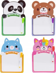 ASTRA tablă ștearsă cu animăluțe vesele cu marker