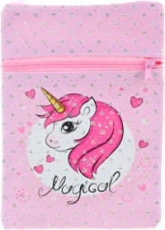 Geantă de umăr cu motiv unicorn