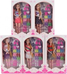 Păpușă articulată cu accesorii