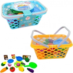 Coș de camping cu accesorii pentru copii