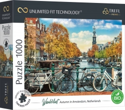 Puzzle Trefl UFT Wanderlust: toamna la Amsterdam, 1000 piese