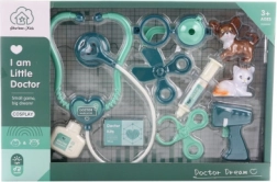 Set veterinar cu cățel și pisicuță cu baterii