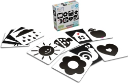 Cartonașe cu contrast mare pentru bebeluși KukiKuk