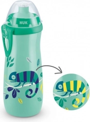 Sticlă sport pentru copii NUK Sports Cup Chameleon 450 ml