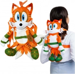 Rucsac plușat SONIC PRIME Tails pentru copii