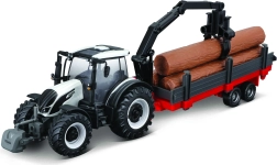 set fermă tractor VALTRA N174 cu 3 remorci 10 cm