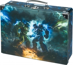 Trusă școlară pliabilă Roboți