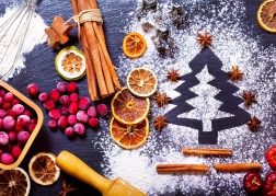 Puzzle Brad de Crăciun 1000 piese ENJOY