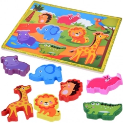 Puzzle de lemn Safari