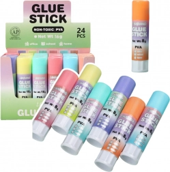 Baton adeziv pastelat pentru școală și birou 8g