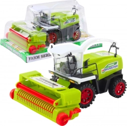 Combină de recoltat mobilă pentru copii de culoare verde