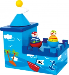 Small Foot pușculiță muzicală din lemn Olli și Bolli