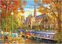 Puzzle Notre Dame de toamnă 1000 piese EDUCA