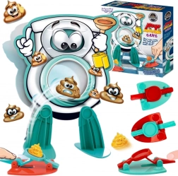 Woopie joc de familie de îndemânare Tragerea căcățeilor în toaletă