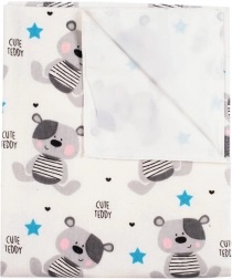 Protecție flanelată impermeabilă New Baby Cute Teddy