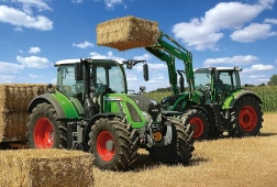 Puzzle SCHMIDT – tractoare FENDT 724 Vario și FENDT 716 Vario, 100 piese