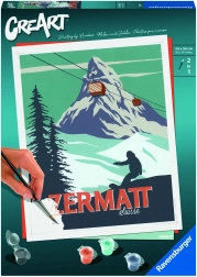 creart zermatt, elveția – pictură după numere