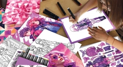 Artissimo xxl atelier de design cu placă luminoasă LED – ținute trendy