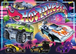 Puzzle TREFL Hot Wheels anii ’80, 500 piese