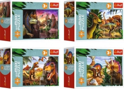 Puzzle miniMAXI 20 piese - Descoperă lumea dinozaurilor