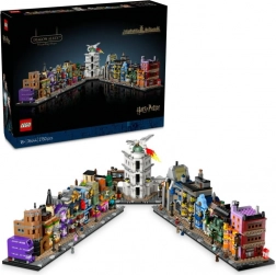 Modelul miniatural Magazine magice din strada Diagon de la LEGO Harry Potter