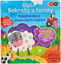 Ups! Secrete de la fermă – o cărticică parfumată pentru copii despre ferestruici care pârâie