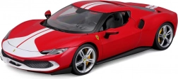Model mașină Bburago Ferrari 296 GTB Assetto Fiorano roșu 1:18