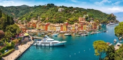 Puzzle Vedere spre Portofino, Italia 4000 piese