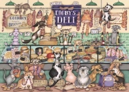 Puzzle Ravensburger Cârnații lui Digby și veselia animalelor 1000 piese