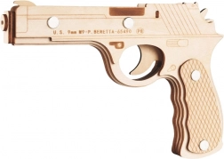 Puzzle 3D din lemn pistol Beretta M9