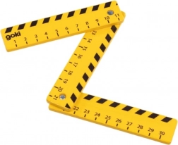 Metru pliabil din lemn Goki pentru copii