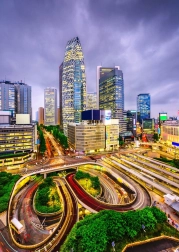 Puzzle Cartierul Nishi‑Shinjuku, Tokyo 1000 piese