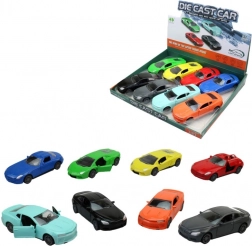 Mașină sport metalică cu uși care se deschid