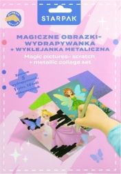 Set răzuibil cu prințese pentru copii