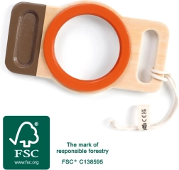 Lupă din lemn XXL pentru micii exploratori SMALL FOOT