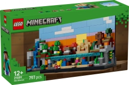 Lego minecraft minibioame set de construcție pentru expunere