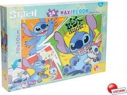 Puzzle maxi față-verso STITCH, 24 piese