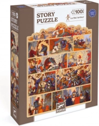 Djeco story puzzle regele Arthur