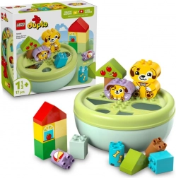 Lego duplo sortator de forme: căsuța cățeilor