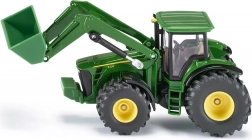 model de tractor john deere cu încărcător frontal 1:50 siku
