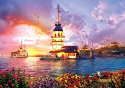 Puzzle ART PUZZLE Turnul Fecioarei 1000 piese