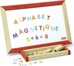 Jeujura tablă multifuncțională din lemn 44x30 cm cu accesorii