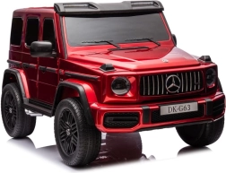 Mașină pe acumulator Mercedes G63 XXL Roșu 24V
